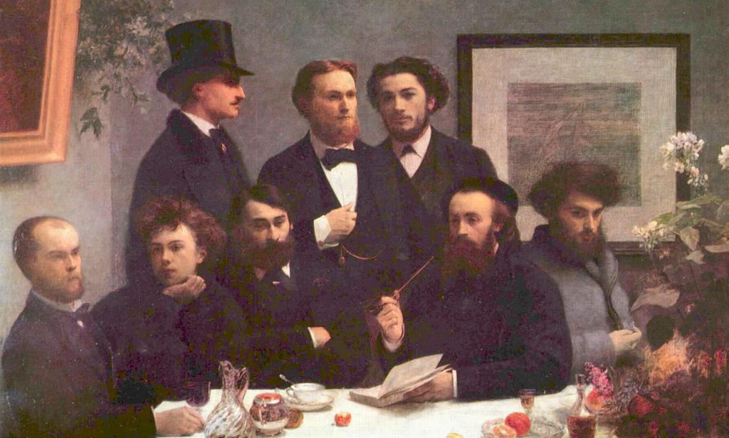 Un rincón de la mesa, de Henri Fantin-Latour