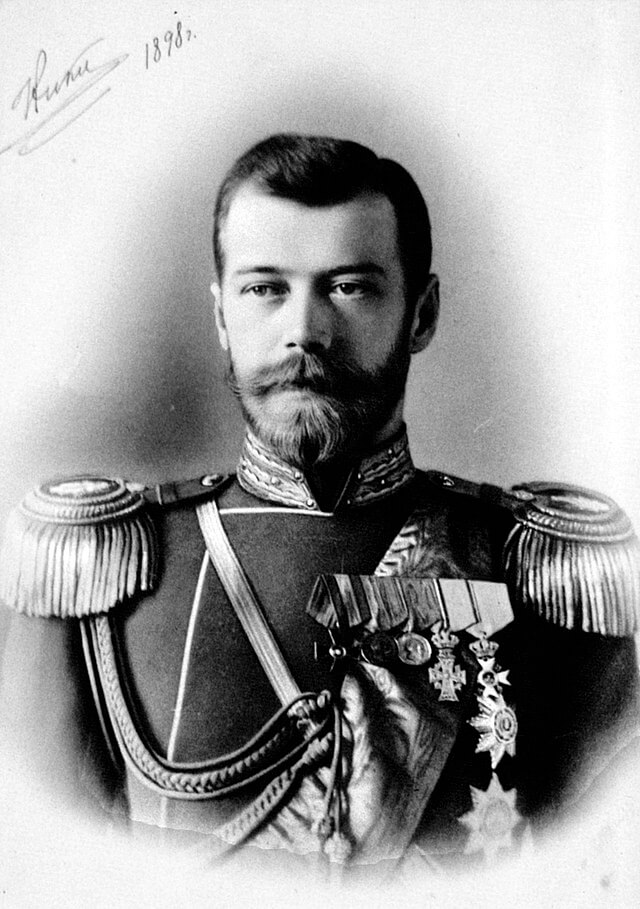 Zar Nicolás II en 1898
