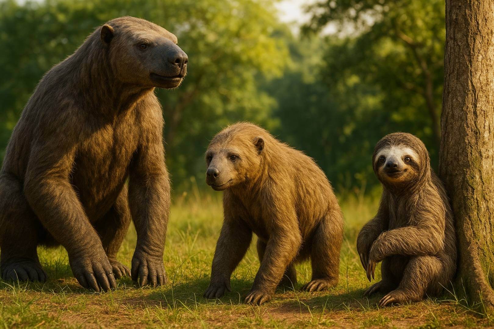 Una nueva investigación revela el ascenso y la caída de los perezosos gigantes