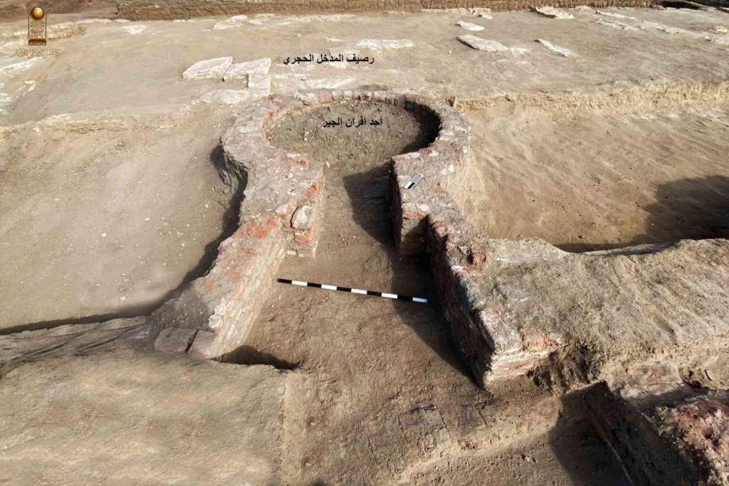 Uno de los cuatro hornos romanos descubiertos en Tell Abu Sifi, utilizados para la producción de cal viva en los últimos siglos de ocupación, lo que transformó el asentamiento militar en un centro industrial estratégico
