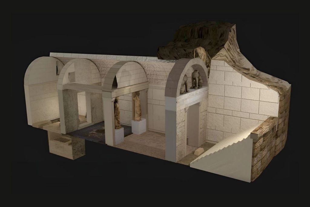 Una sección del túmulo de Kasta, situado en el norte de Grecia, ha revelado un sorprendente detalle: un nuevo estudio indica que su estructura está alineada con el solsticio de invierno