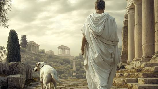 Perros en Roma