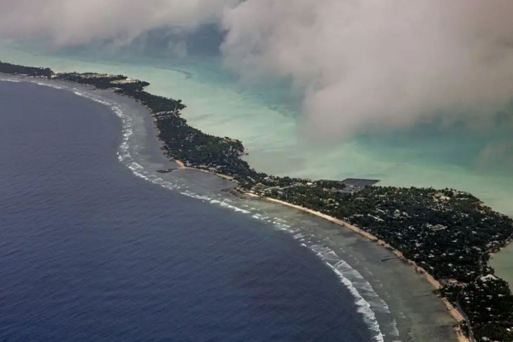 Lo que parecía un agujero negro en Google Maps resultó ser una isla remota del Pacífico central