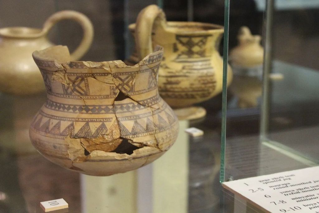 Cerámicas antiguas halladas en la ciudad frigia de Gordion