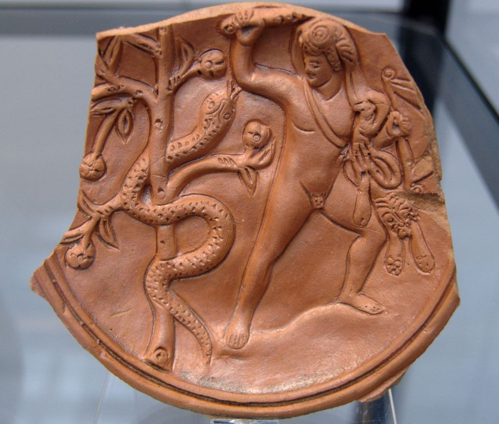 Heracles y Ladón