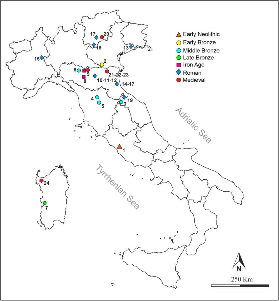 Mapa yacimientos
