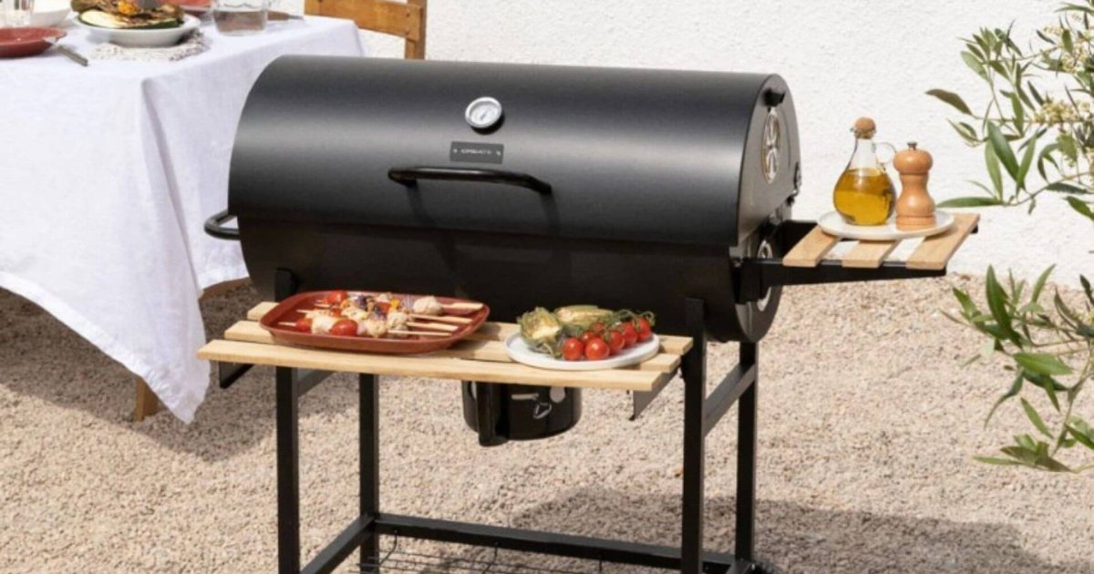 La barbacoa ahumadora BBQ SMOKEY de CREATE se desploma de precio y se convierte en la estrella del verano