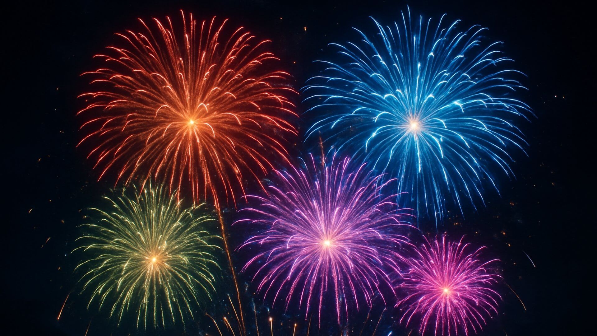 ¿De qué color es la química? Así funcionan los fuegos artificiales