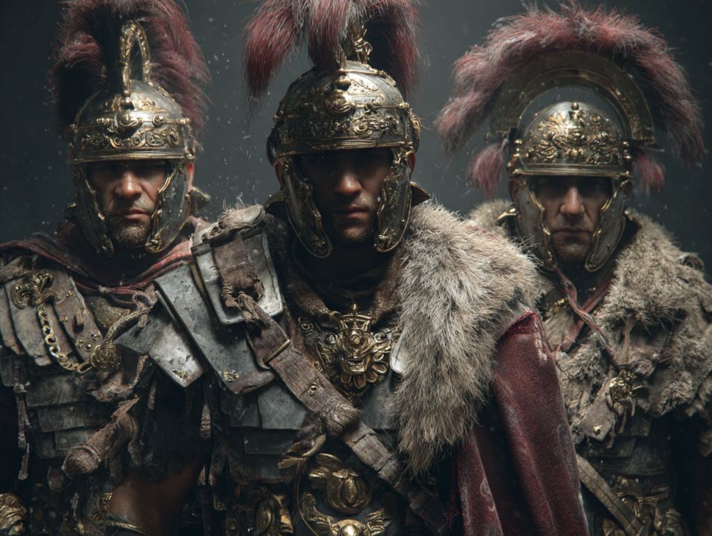 Soldados romanos
