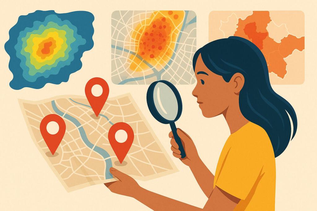 Brujuleando con la estadística: cuando los datos tienen coordenadas