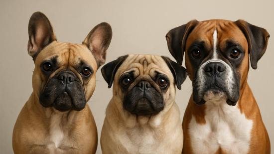 Perros de hocico corto bajo la lupa, el estudio que revela el lado oculto de su personalidad