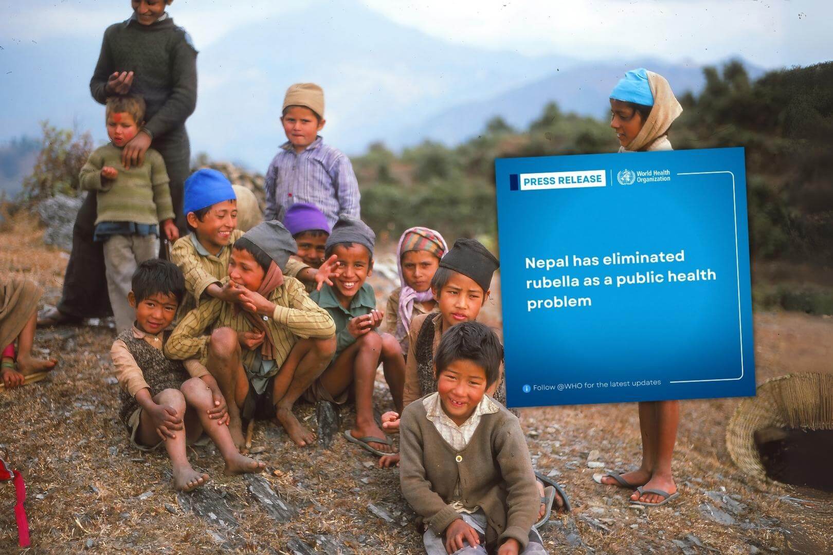 Nepal logra una hazaña sanitaria histórica al eliminar la rubéola como problema de salud pública antes del plazo marcado por la OMS