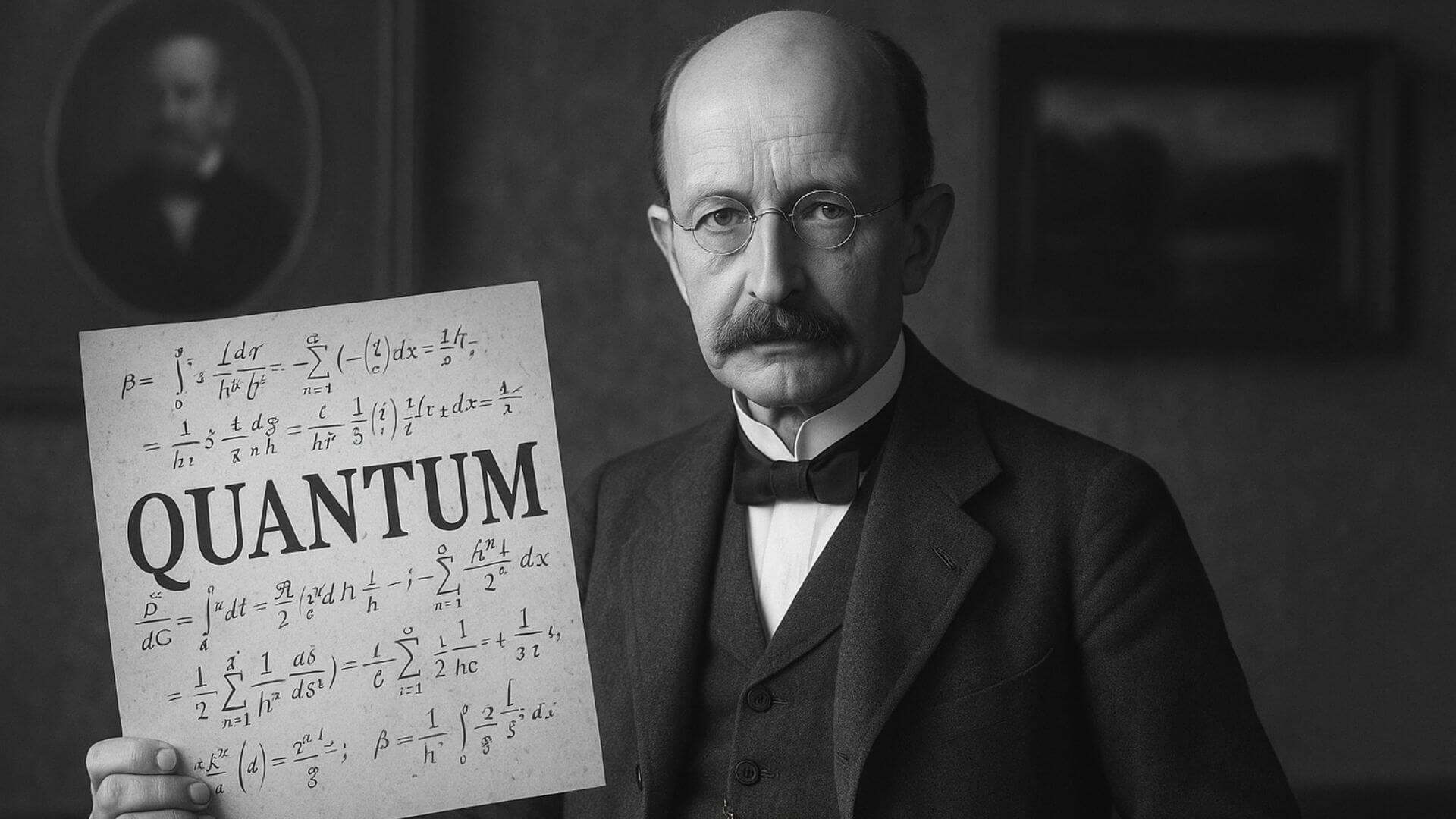 Cuando un profesor le dijo a Planck que no quedaba nada por descubrir en el  terreno de la física, Einstein no había nacido