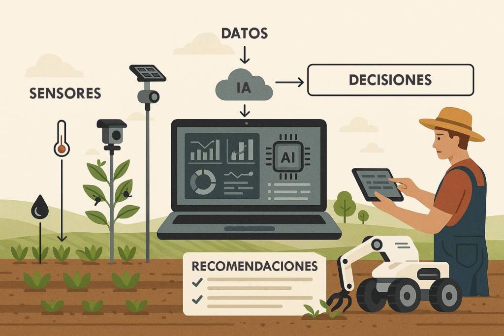 ¿Cómo contribuye la inteligencia artificial al desarrollo de sistemas agrícolas más sostenibles? 2