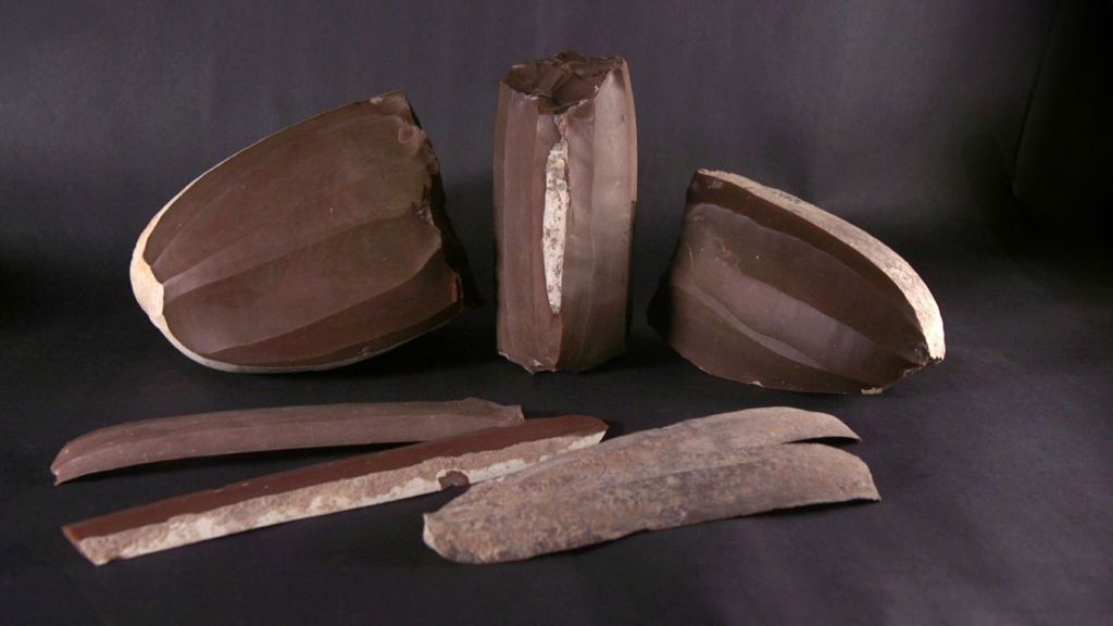 Núcleos de sílex