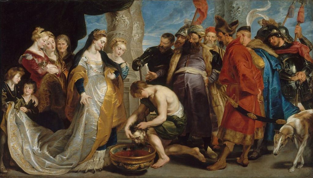 Rubens, Tomiris y la cabeza de Ciro
