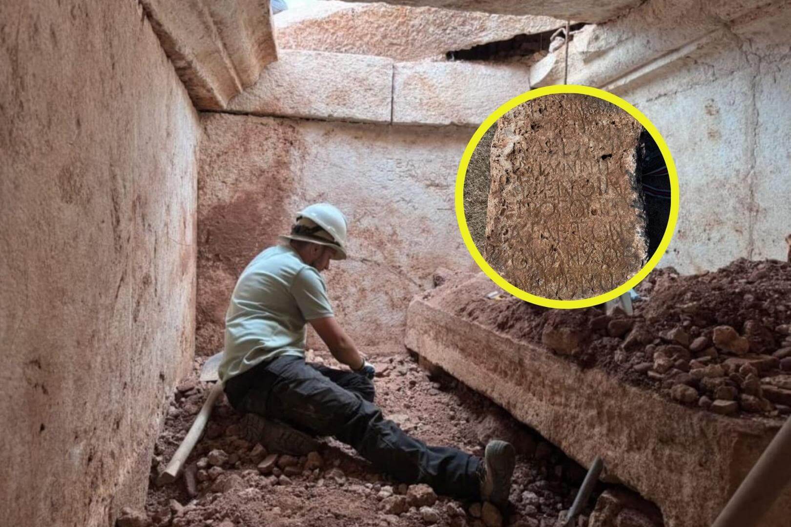El hallazgo de una tumba romana monumental con inscripciones únicas reescribe la historia en los Balcanes