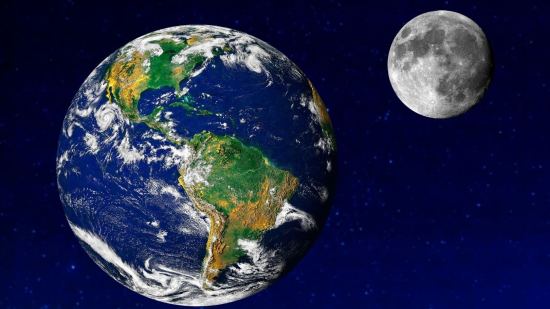 La Luna se aleja de la Tierra unos 3,8 centímetros cada año
