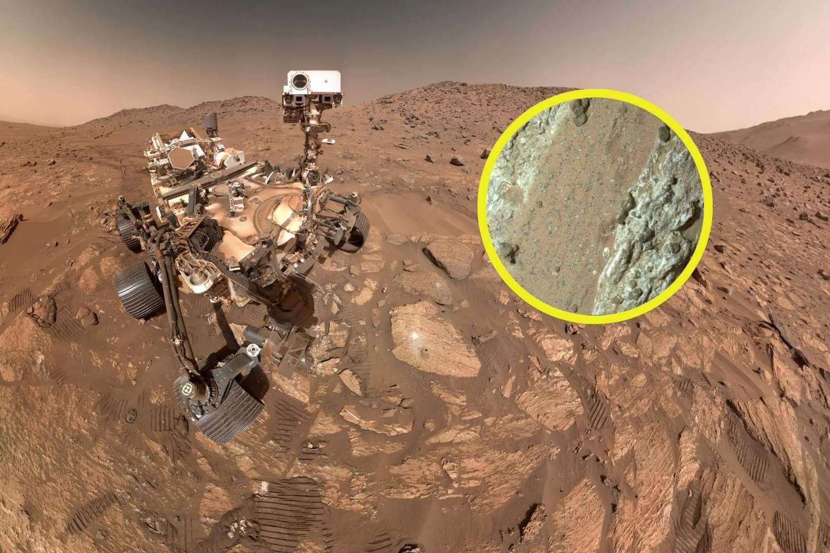 Rover de la NASA detecta posibles indicios de vida microbiana antigua en rocas marcianas