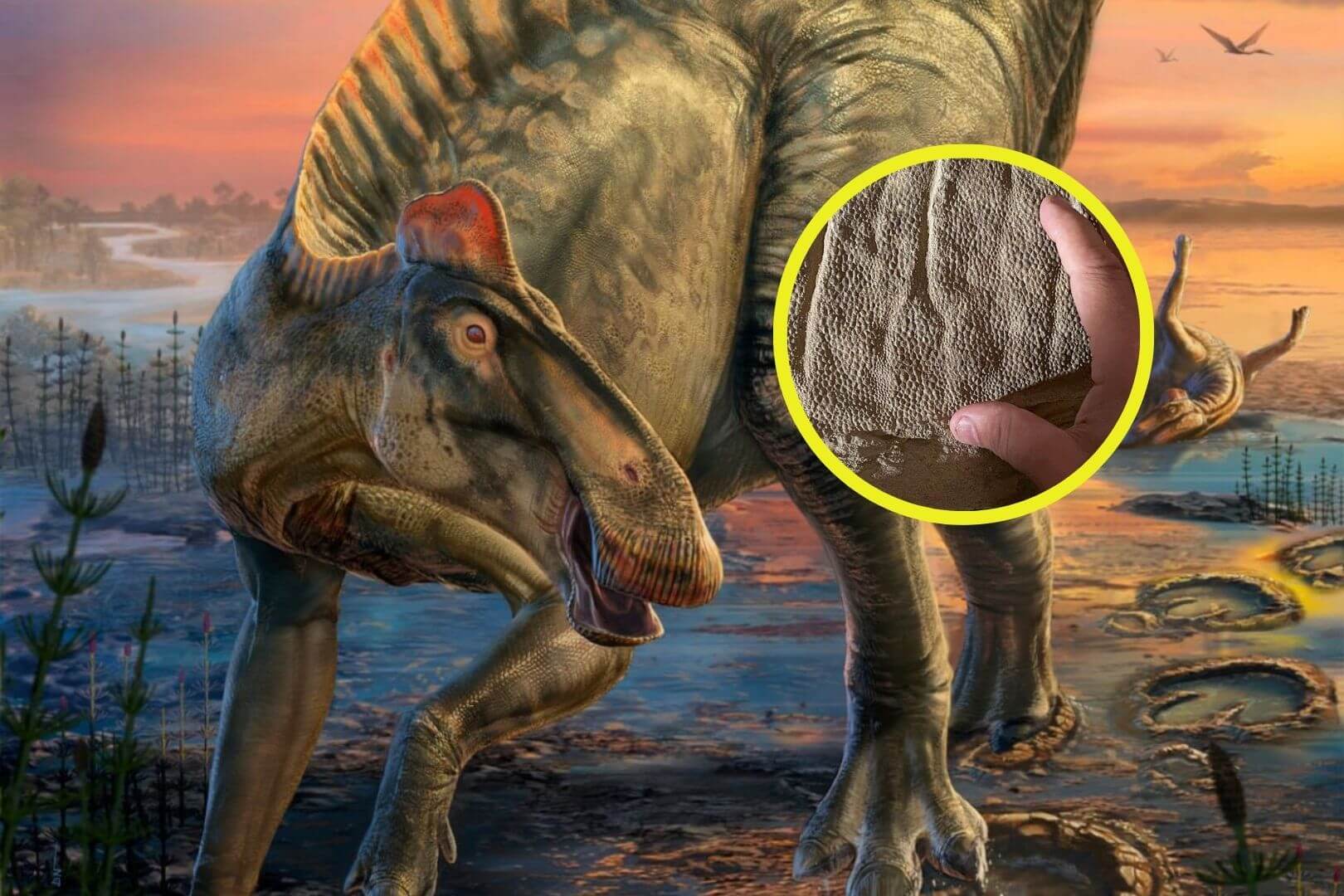 Reconstrucción en vida de Edmontosaurus annectens