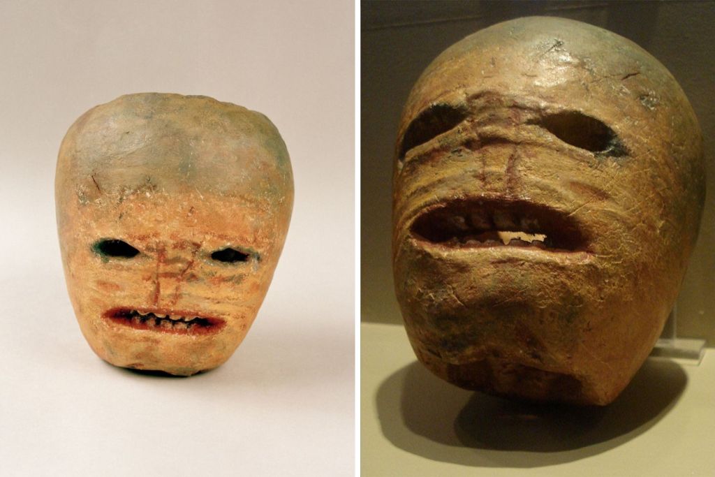 En el Museo Nacional de Irlanda —Country Life, ubicado en las afueras de Castlebar, se conserva un molde de yeso de una antigua linterna de Halloween tallada en un nabo