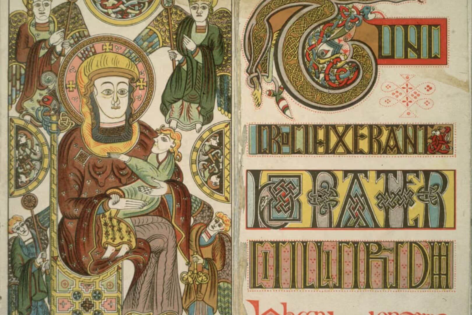 El Libro de Kells se conserva en el Trinity College de Dublín desde el siglo XVII, donde ha permanecido como una de las joyas más admiradas del patrimonio cultural irlandés